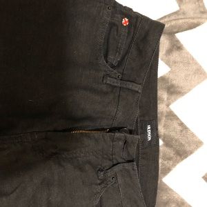 Hudson black wide leg pant